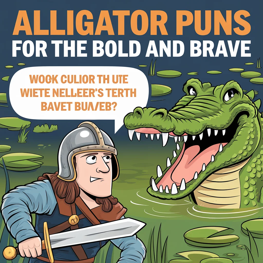  Alligator Puns for the Bold and Brave