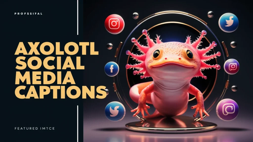  Axolotl Social Media Captions