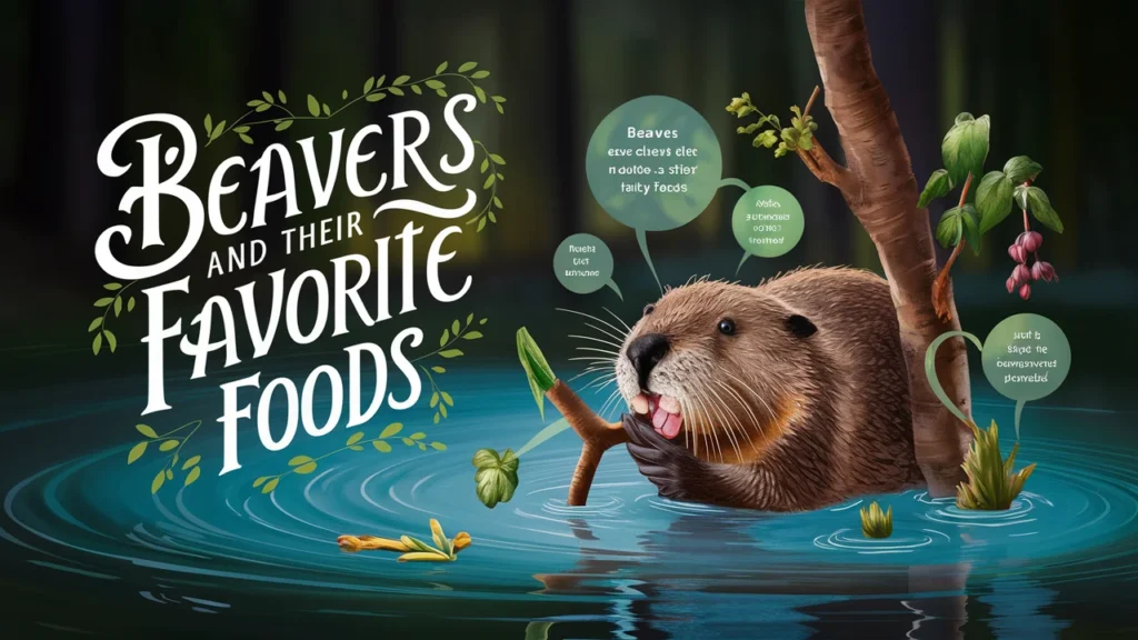 Beavers and Their Favorite Foods 