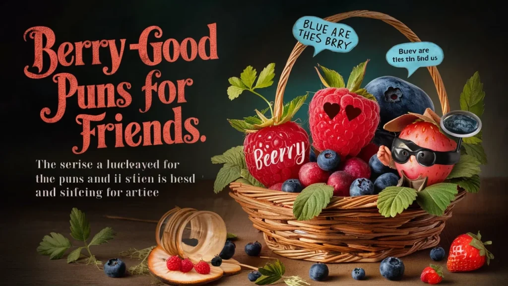 Berry Good Puns for Friends