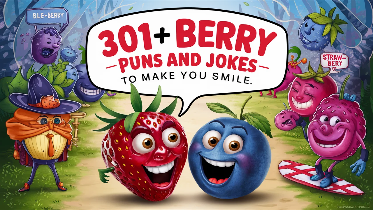 Berry Puns and Jokes to Make You Smile