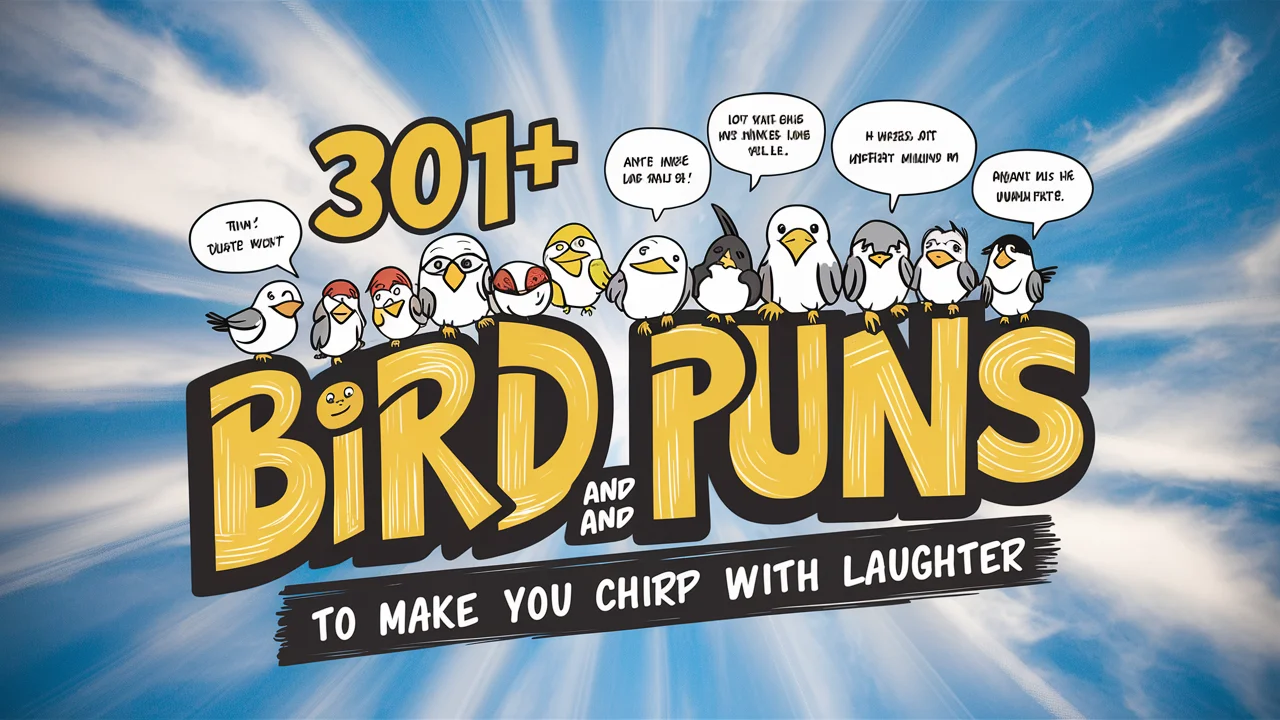 Bird Puns and Jokes to Make You Chirp with Laughter