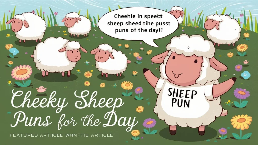  Cheeky Sheep Puns for the Day