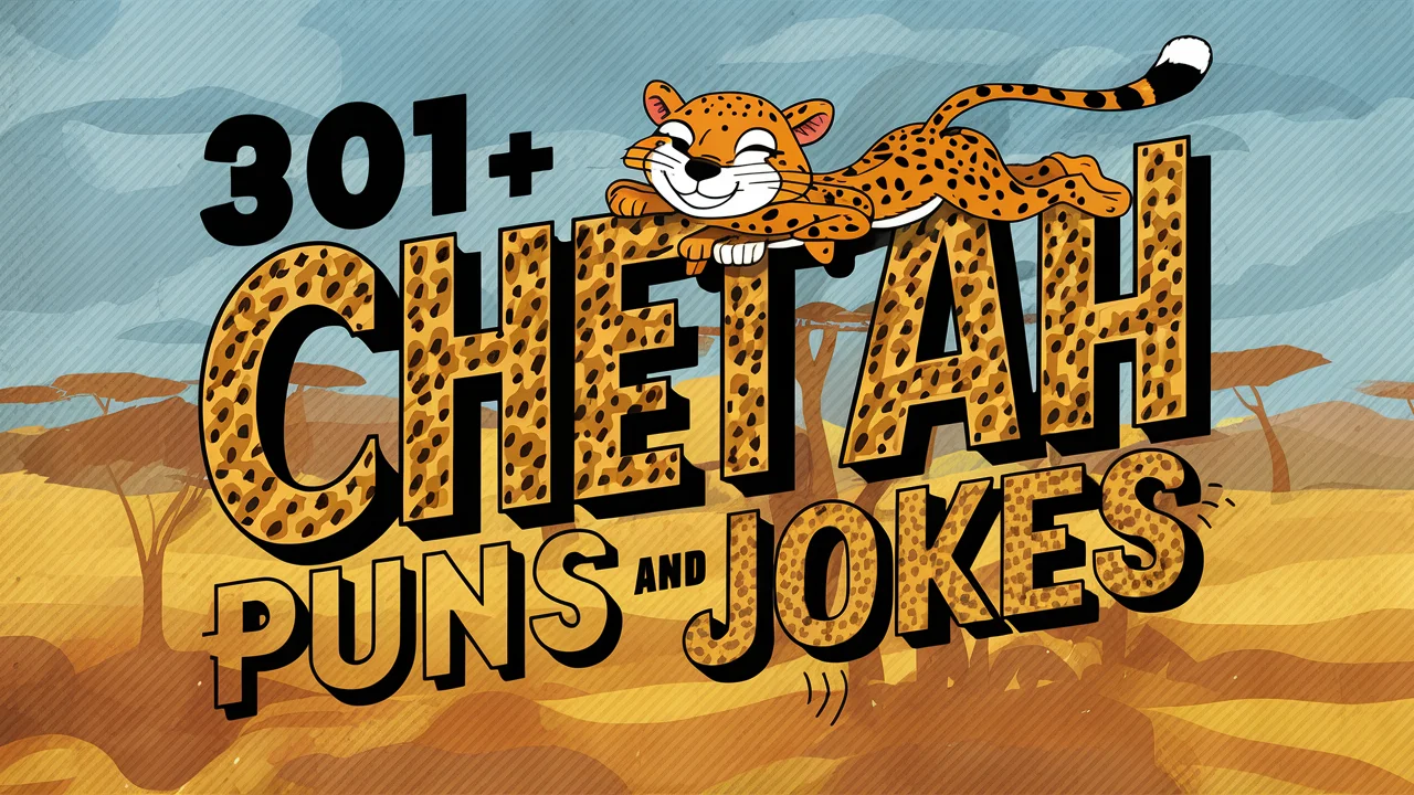 Cheetah Puns and Jokes