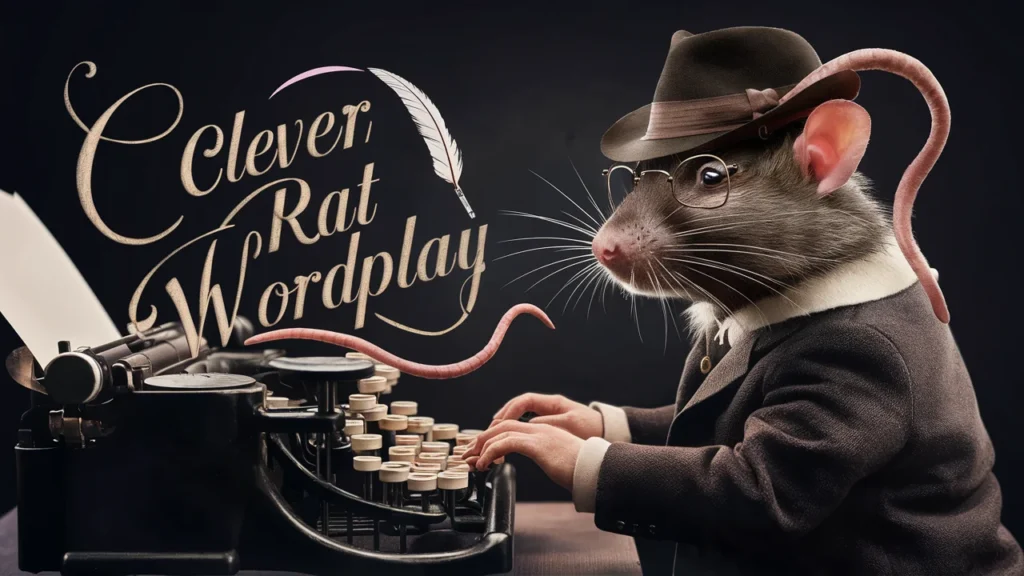  Clever Rat Wordplay