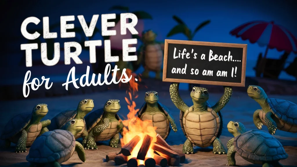 Clever Turtle Puns for Adults