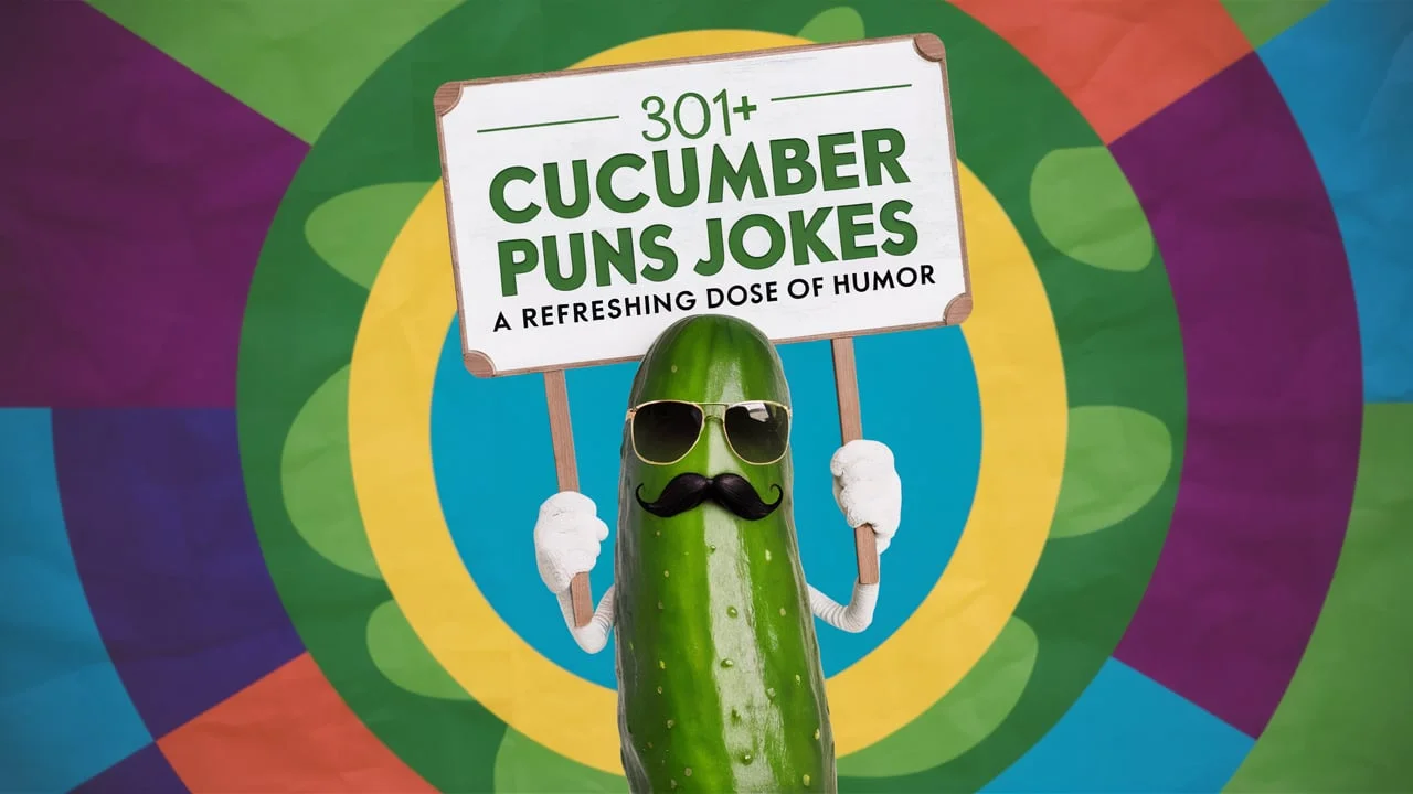 Cucumber Puns and Jokes A Refreshing Dose of Humor