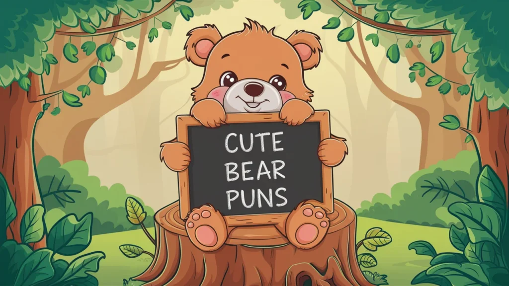 Cute Bear Puns 