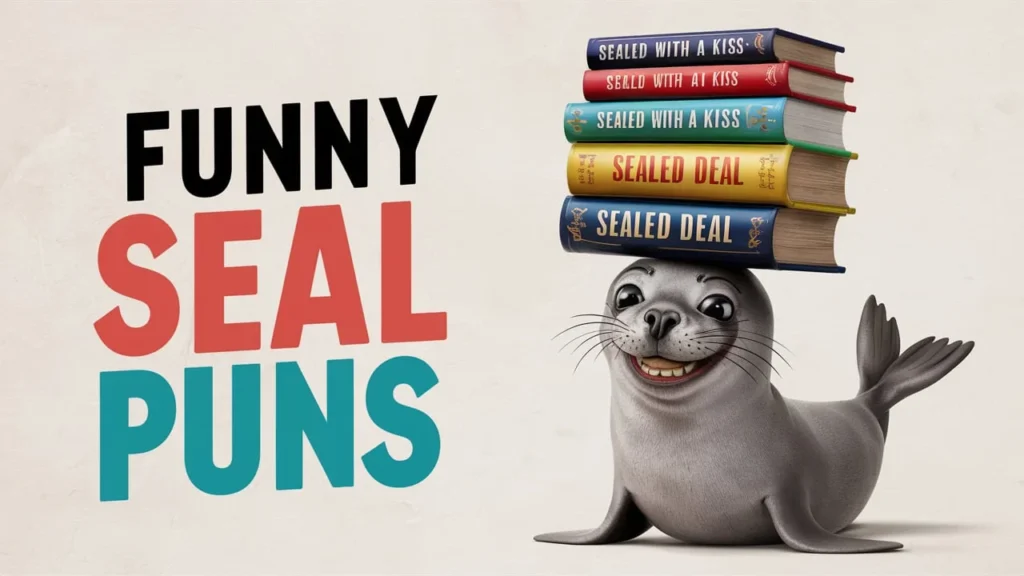  Funny Seal Puns