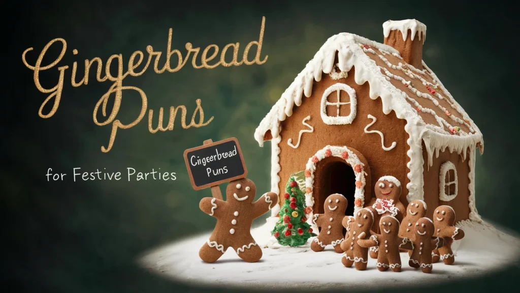 Gingerbread Puns for Festive Parties