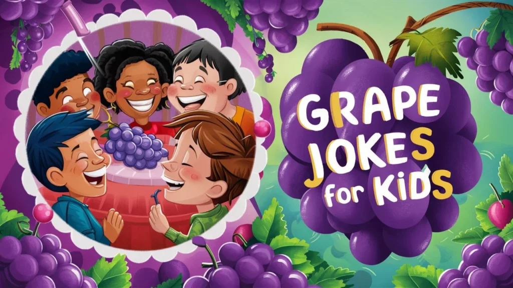 Grape Jokes for Kids