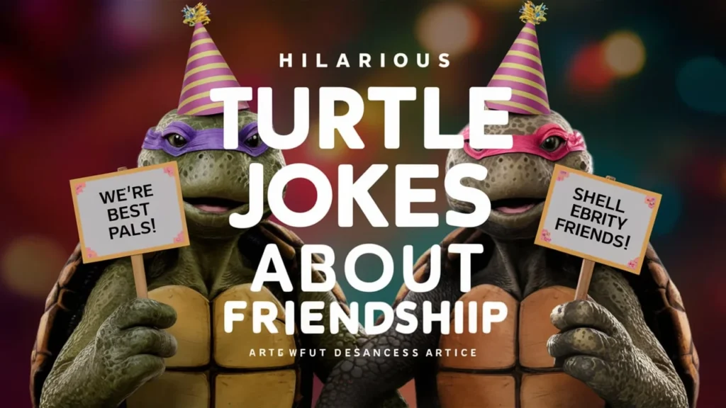 Hilarious Turtle Jokes About Friendship