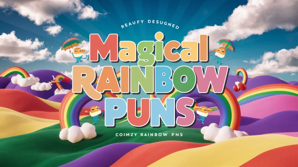 Magical Rainbow Puns