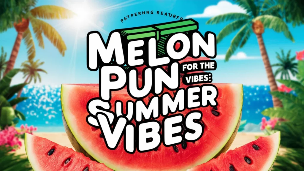 Melon Puns for the Summer Vibes