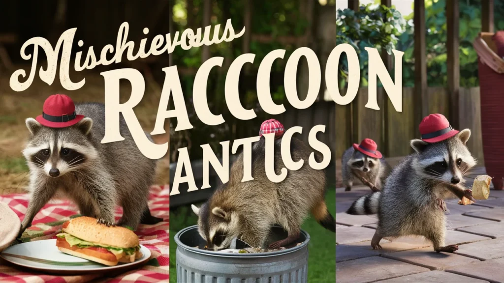  Mischievous Raccoon Antics