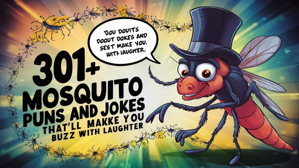 Mosquito Puns and Jokes That'll Make You Buzz with Laughter 