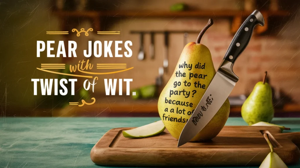 Pear Jokes with a Twist of Wit