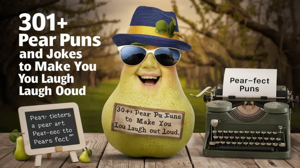 Pear Puns and Jokes to Make You Laugh Out Loud