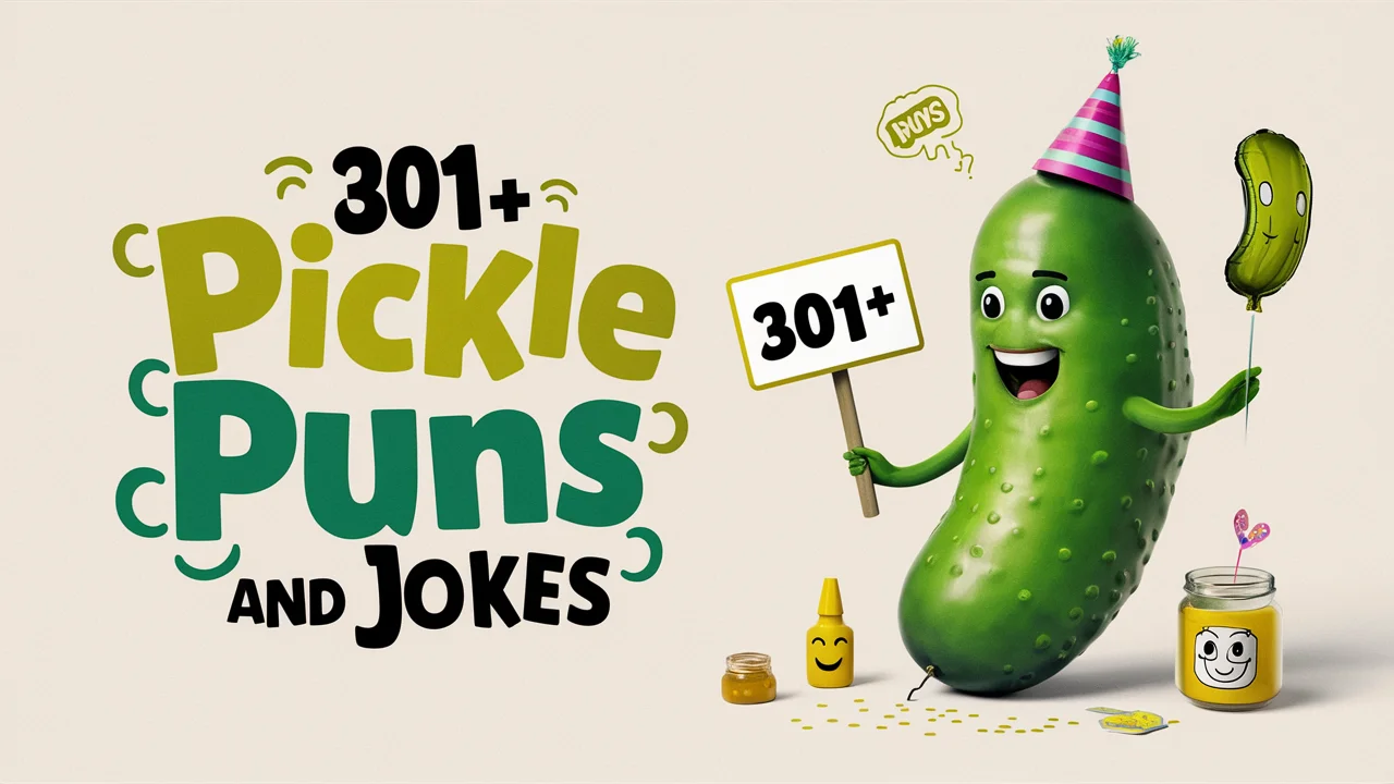 Pickle Puns and Jokes