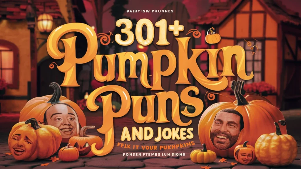 Pumpkin Puns and Jokes to Carve Out Some Laughter 