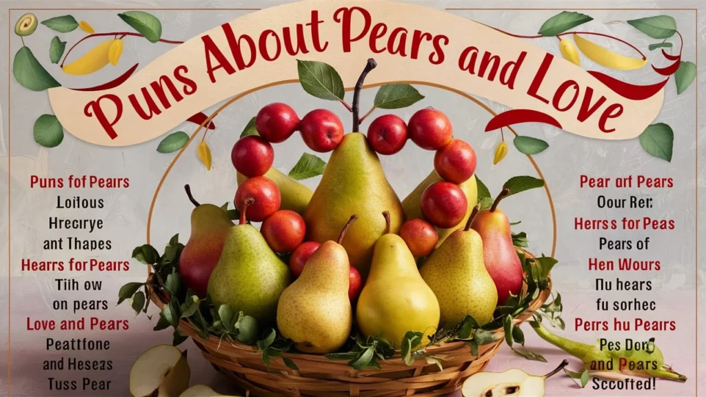  Puns About Pears and Love 