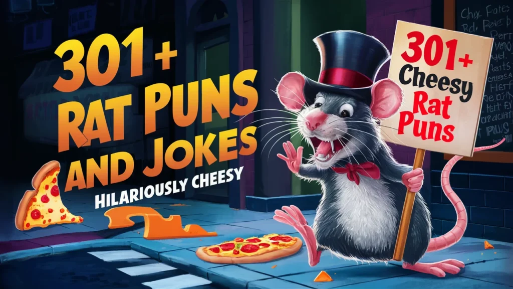 Rat Puns and Jokes Hilariously Cheesy