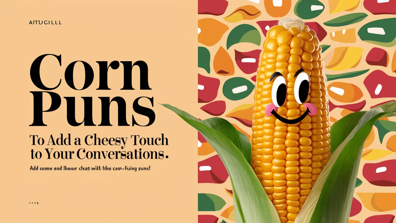 Corn Puns to Add a Cheesy Touch to Your Conversations