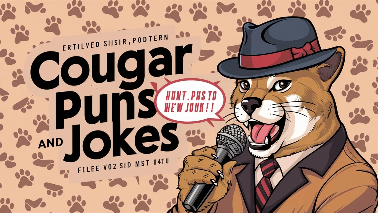 Cougar Puns and Jokes