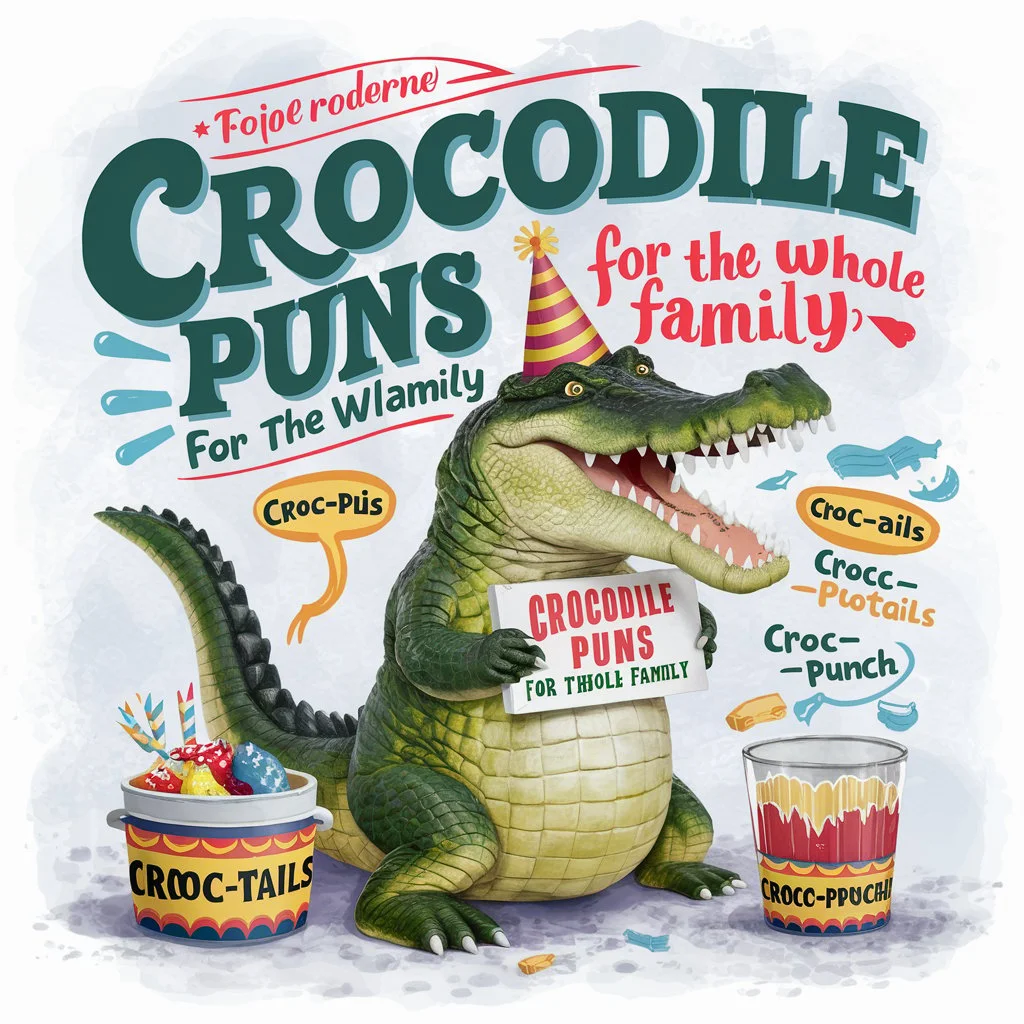 Crocodile Puns for the Whole Family!