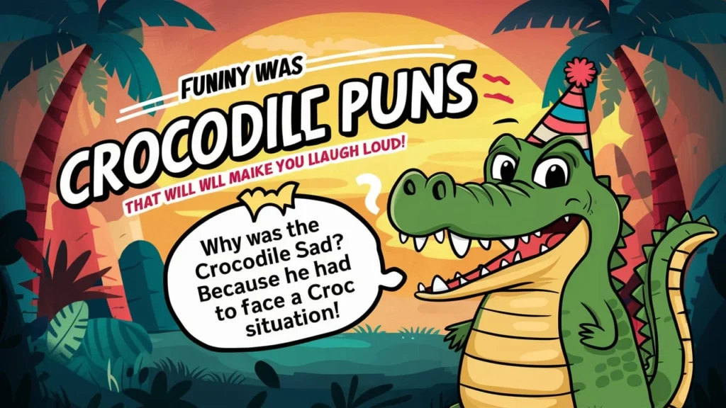 Funny Crocodile Puns That Will Make You Laugh Out Loud