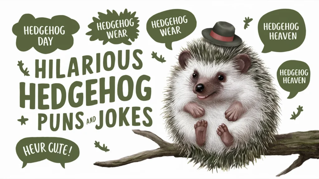 201+ Hilarious Hedgehog Puns and Jokes to Brighten Your Day