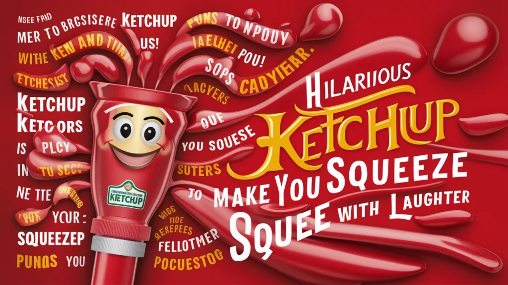 Hilarious Ketchup Puns to Make You Squeeze with Laughter 