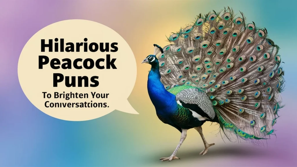 Hilarious Peacock Puns to Brighten Your Conversations