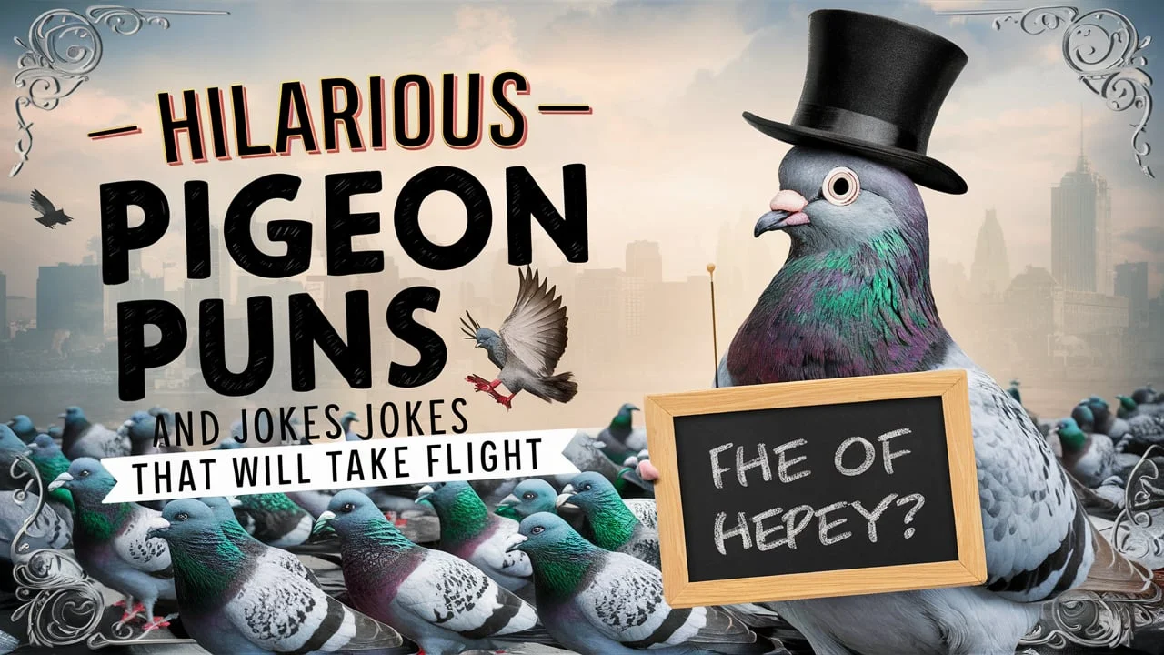 Hilarious Pigeon Puns and Jokes That Will Take Flight