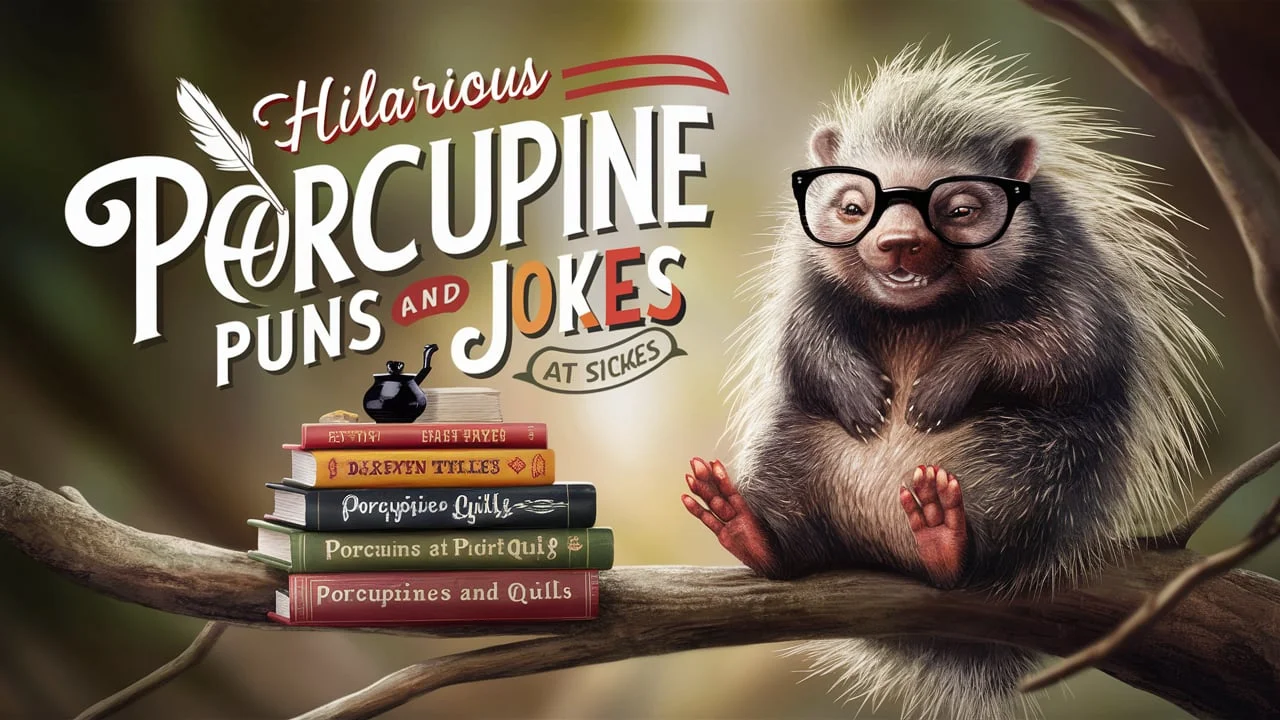 Hilarious Porcupine Puns and jokes