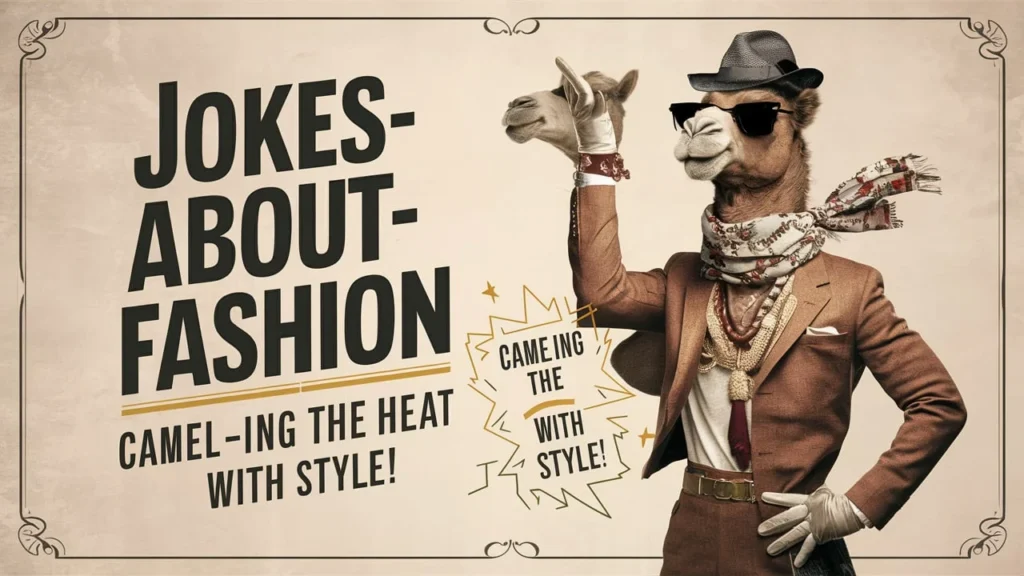  Jokes about Camel Fashion