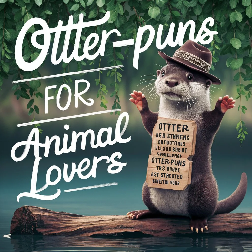 Otter Puns for Animal Lovers 