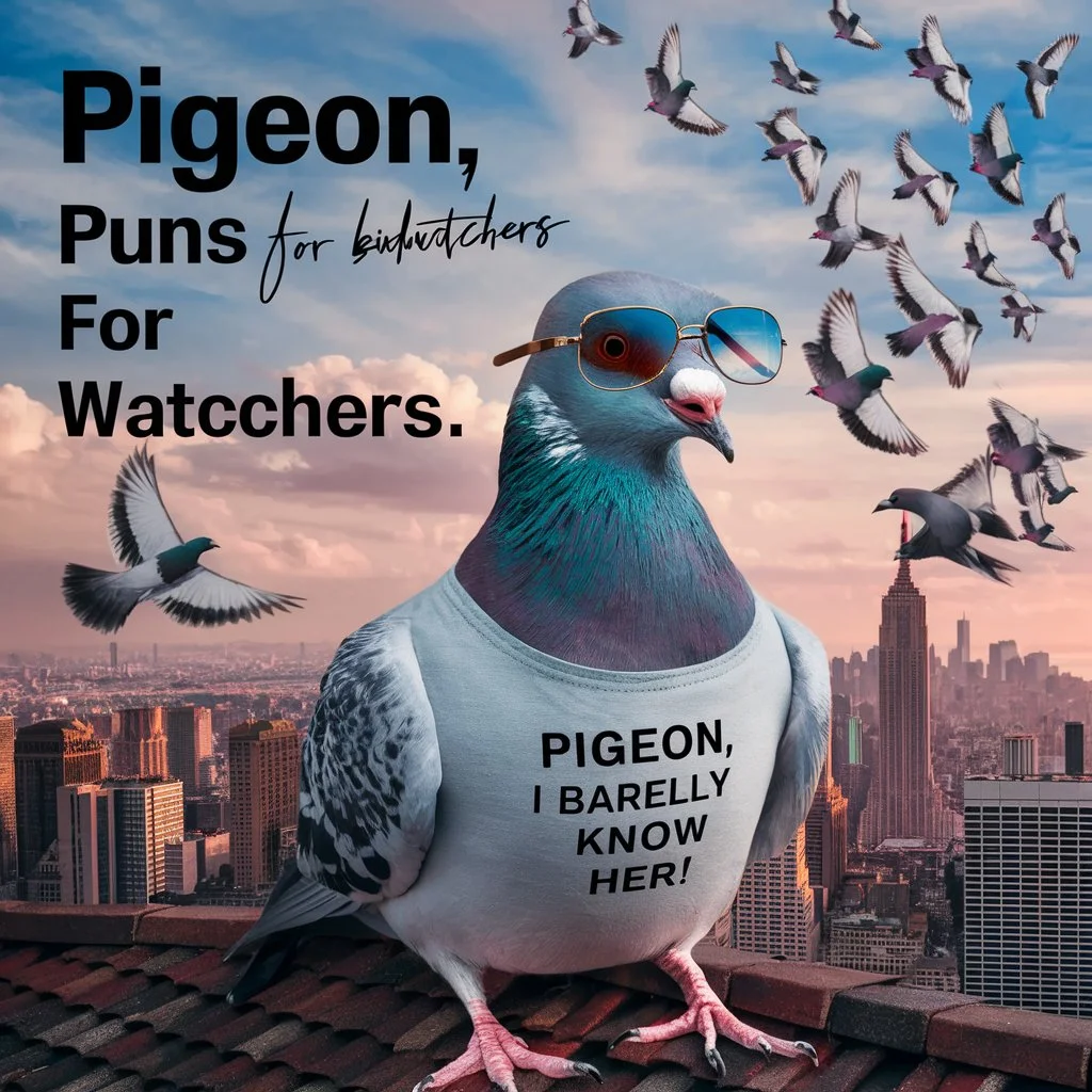 Pigeon Puns for Birdwatchers 