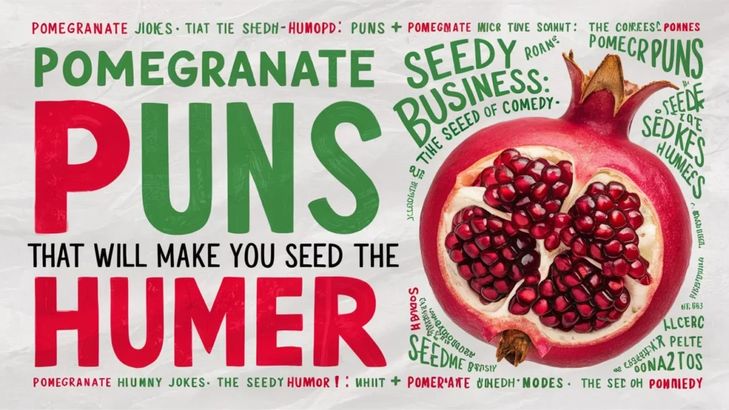 Pomegranate Puns That Will Make You Seed the Humor