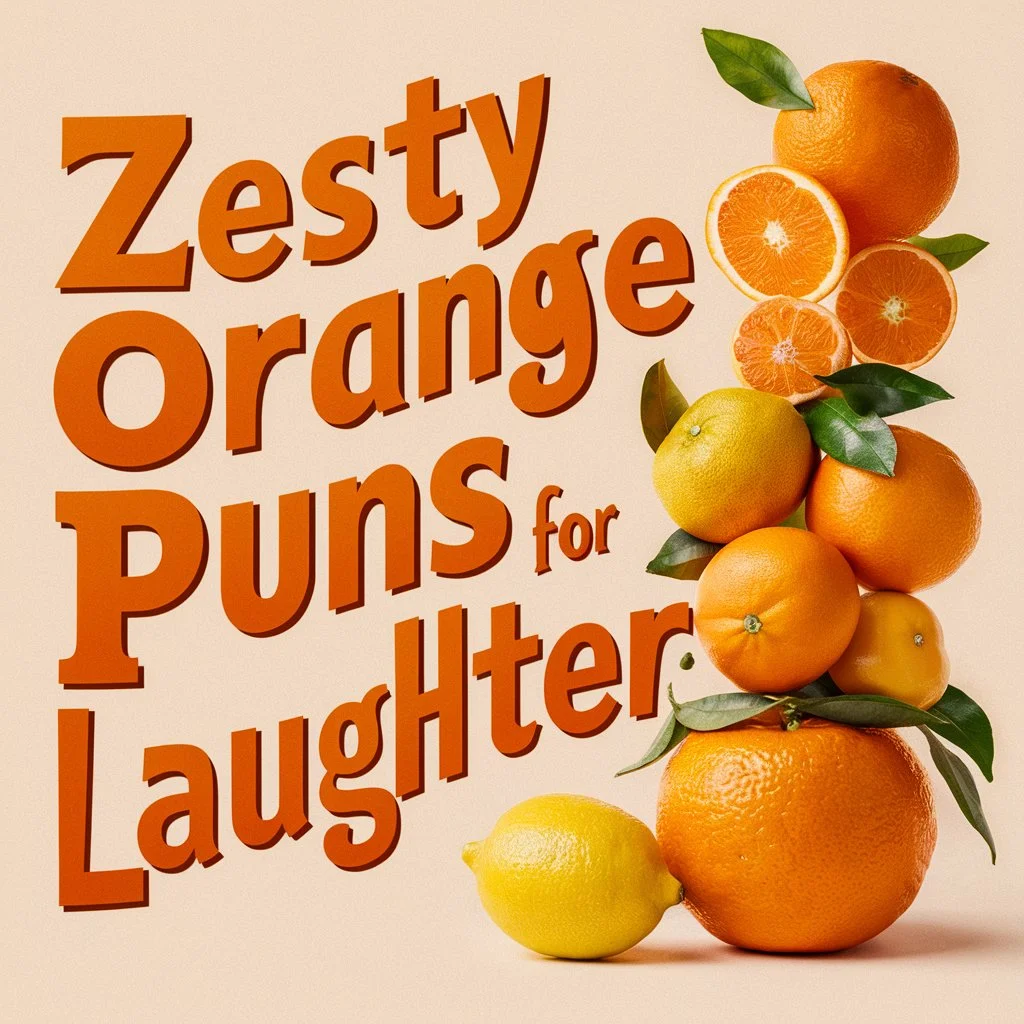 Zesty Orange Puns for Laughter