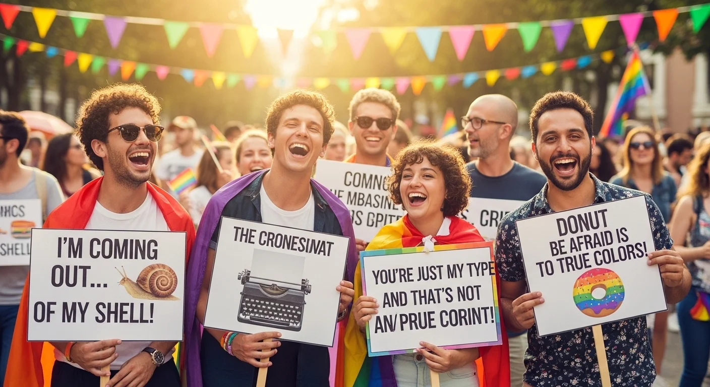 8. Cute & Wholesome Pride Puns