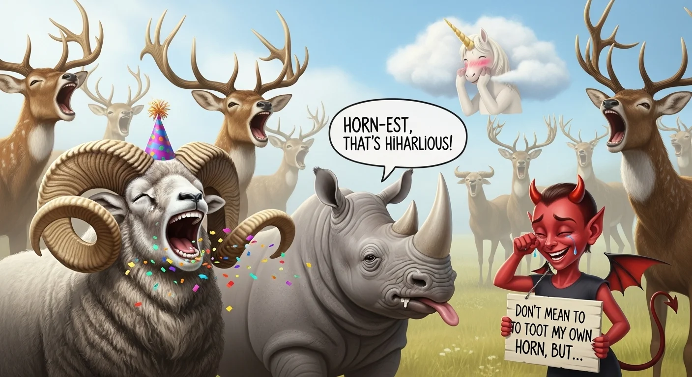 Animal Horn Puns