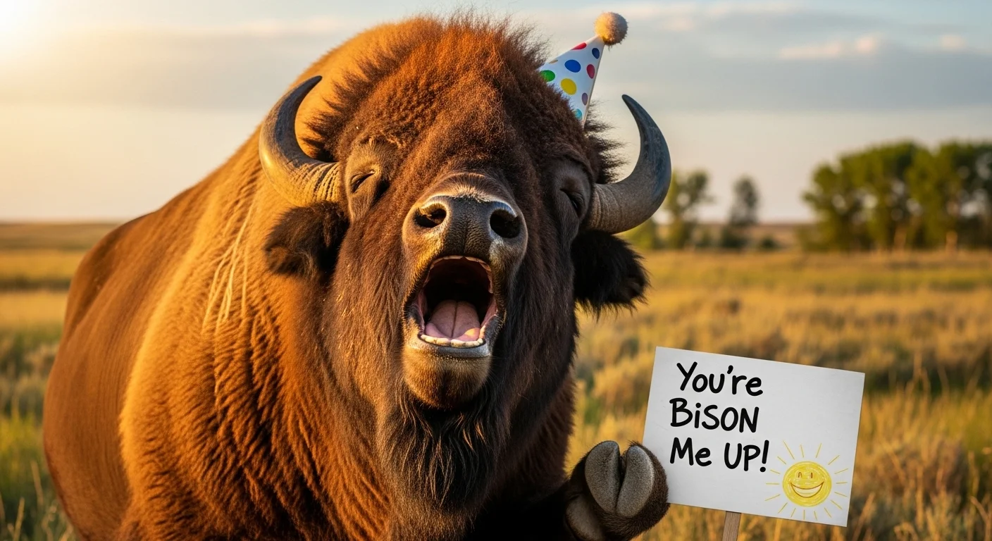 Bison Instagram Captions