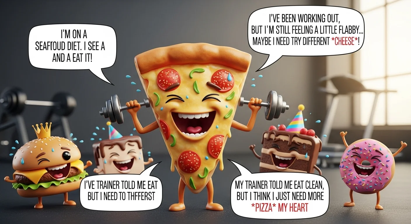 Burger Cheat Meal Puns