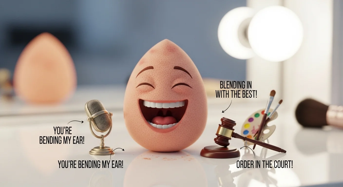 Caption-Ready Beauty Blender Puns