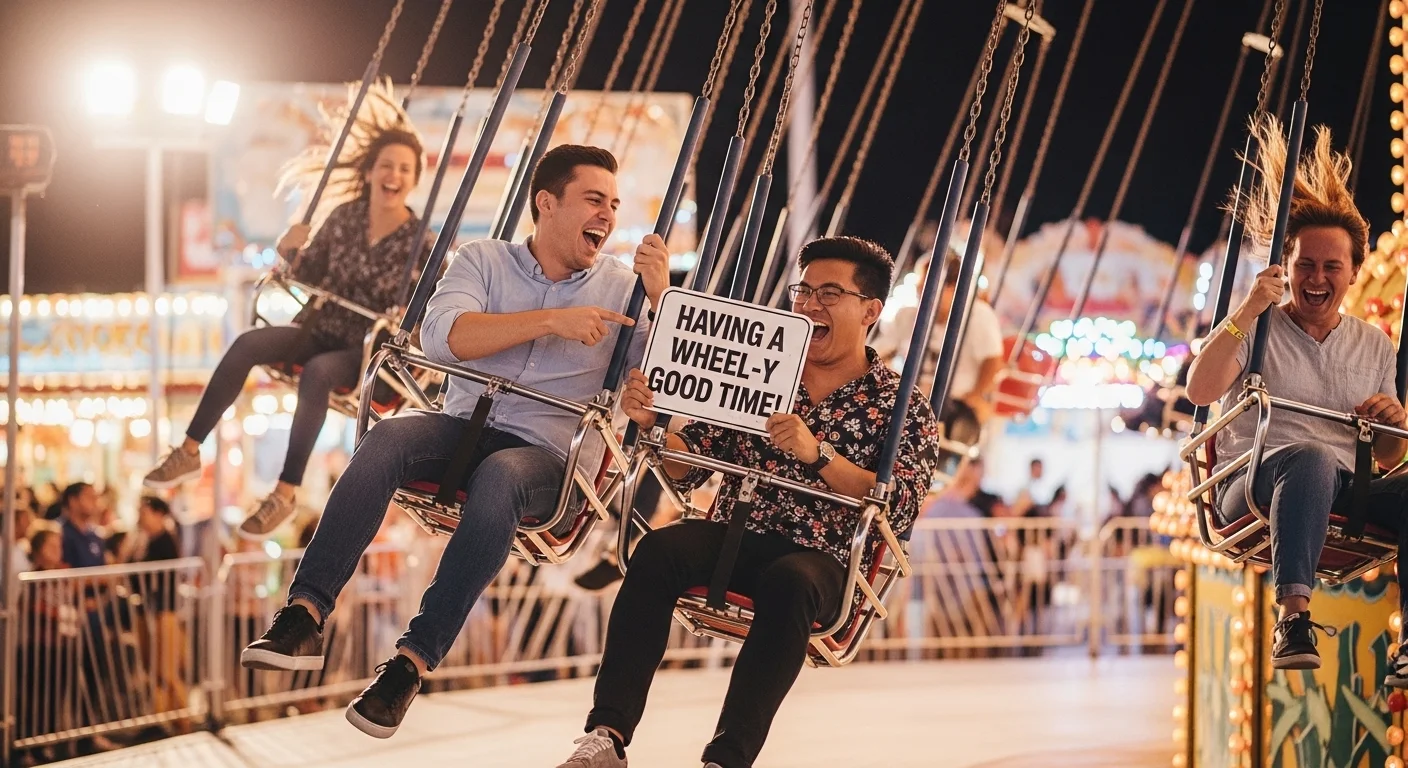 Carnival Crowd Puns