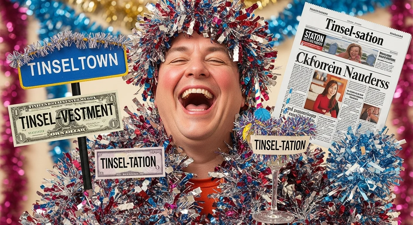 Christmas Tree Tinsel Puns