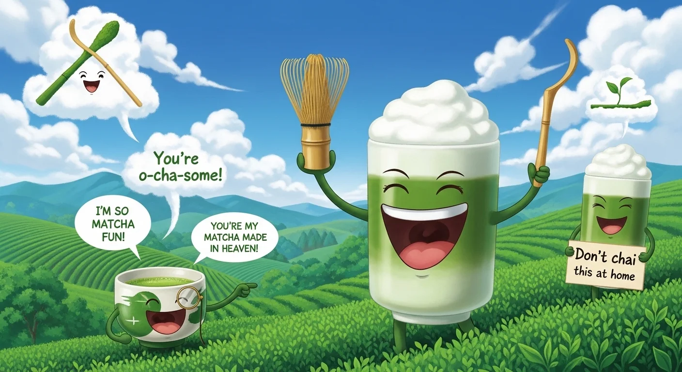 Clever Matcha Puns