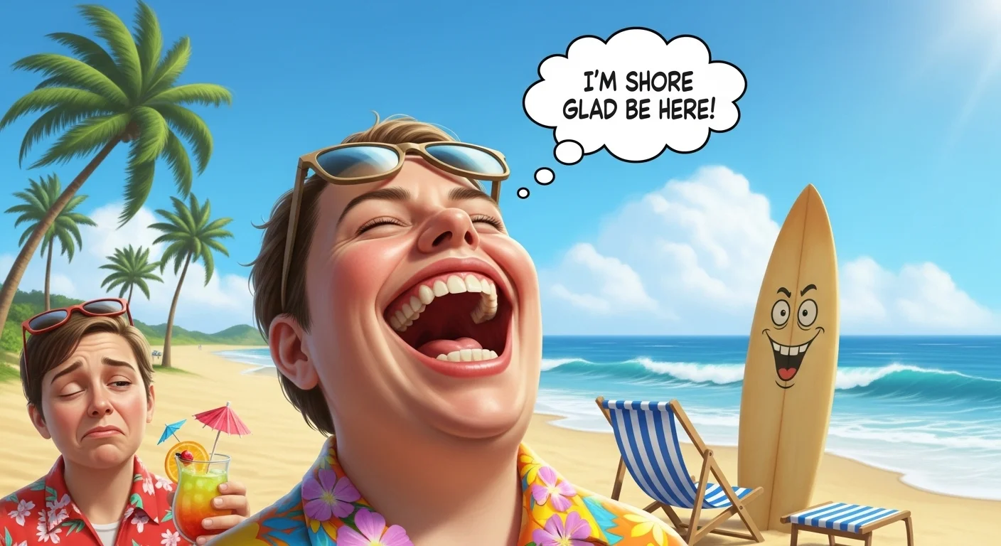 Clever Wordplay Beach Puns