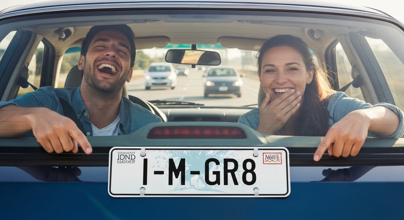 Cool License Plate Puns